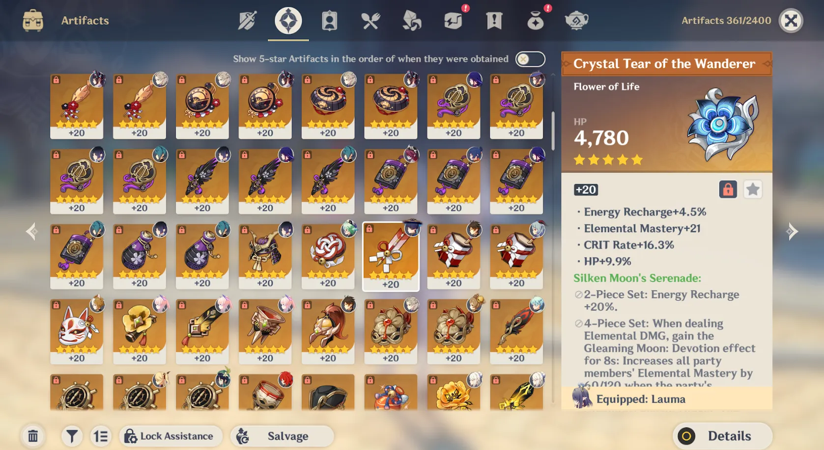 GI992 High-End AR60 Lauma C1 Ayato C6 Diluc C6 Yelan C1 Whale Account 